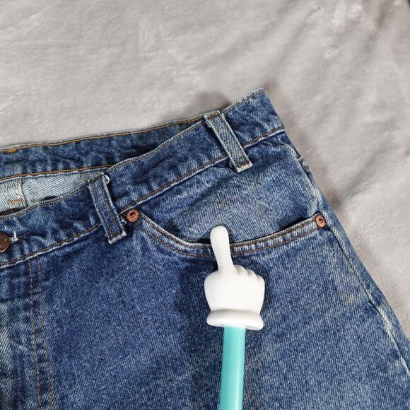 Vintage Levis 506 Denim Jeans Mens 38x32 (Fits 36x31) Faded Orange Tab 90s - Picture 15 of 15